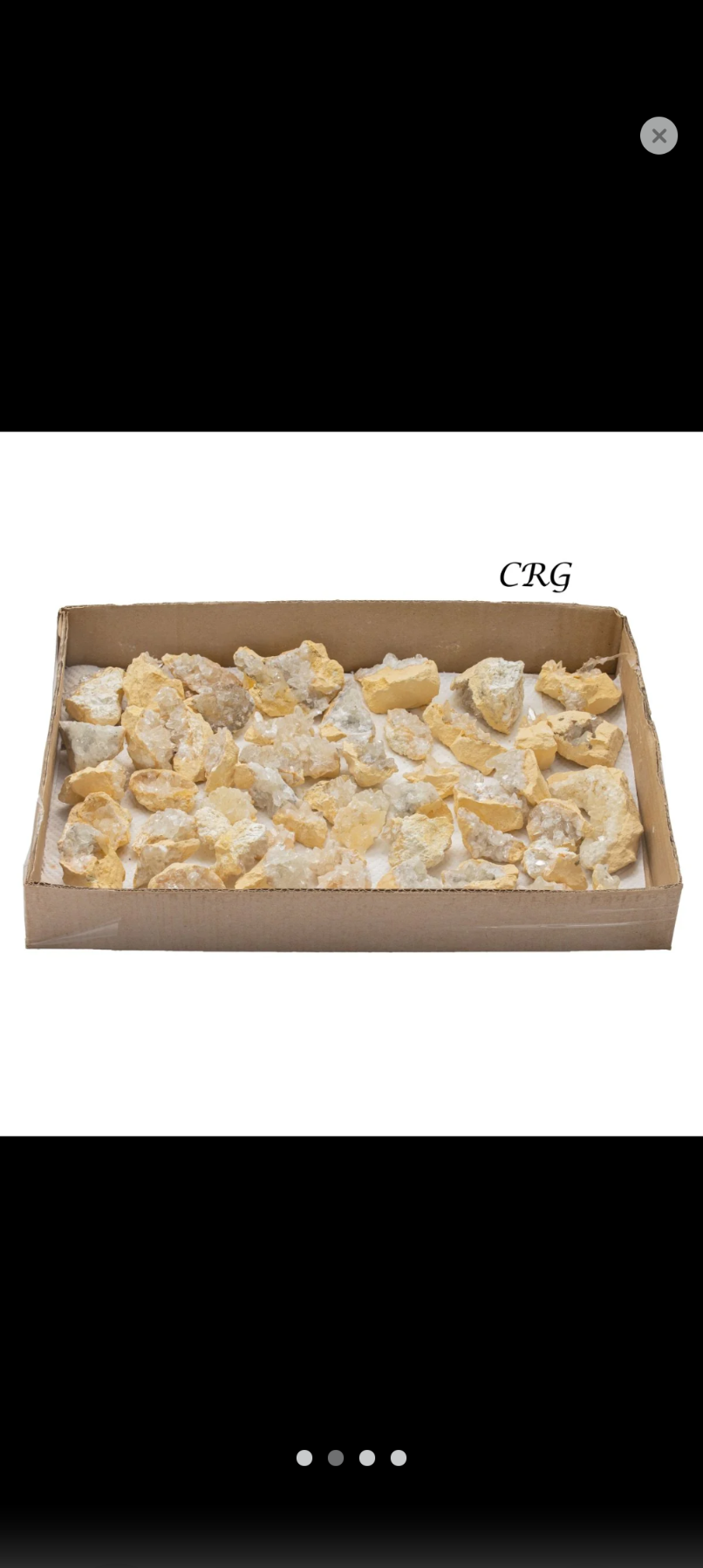 Calcite on matrix.