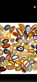 Agate slices