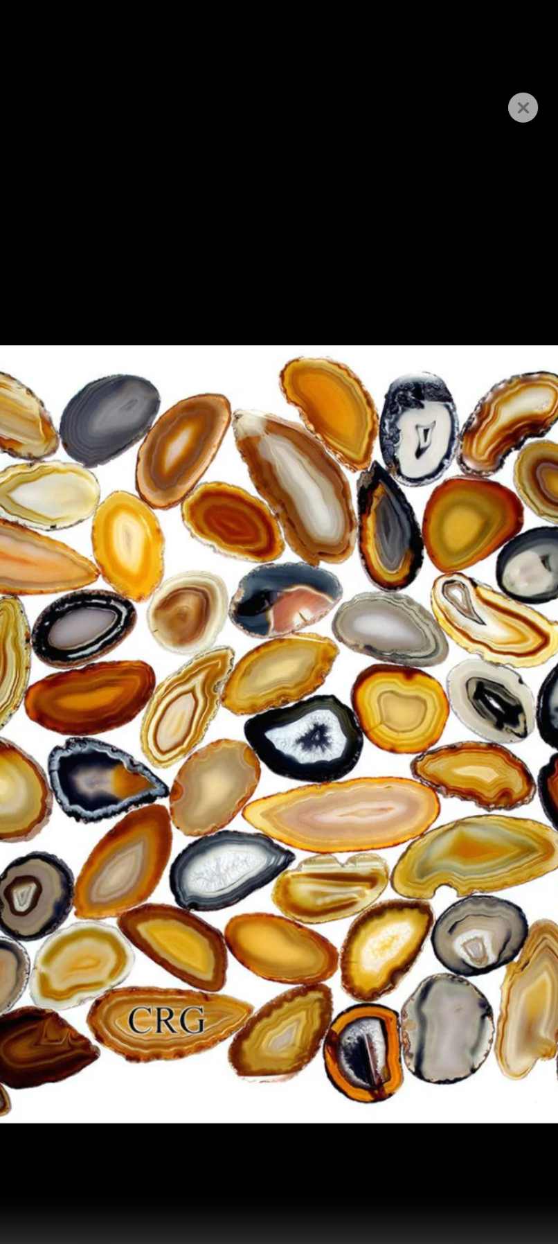 Agate slices